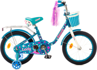 Детский велосипед FAVORIT LAD-16BL (синий) - 