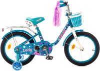 Детский велосипед FAVORIT LAD-14BL (синий) - 