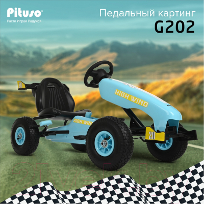 Каталка детская Pituso G202-L (голубой)