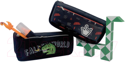 Изображение товара Пенал Юнландия Cool vibes / 271573 (черный)