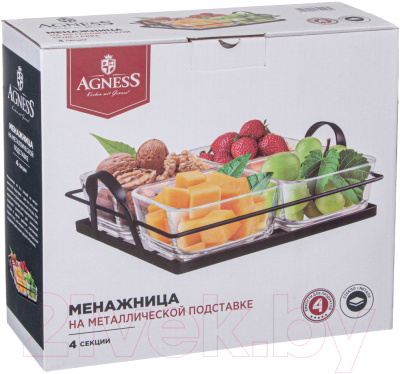 Менажница Agness 172-158