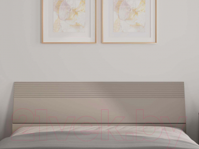 Двуспальная кровать Black Red White Domenica LOZ160x200 с подъемным механизмом (глиняный серый)