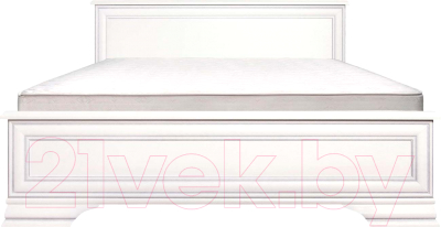Двуспальная кровать Black Red White Kentaki S320-LOZ160x200 с подъемным механизмом (белый)