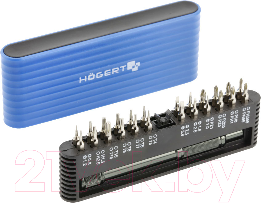 Набор бит Hoegert HT1S273 (32шт)