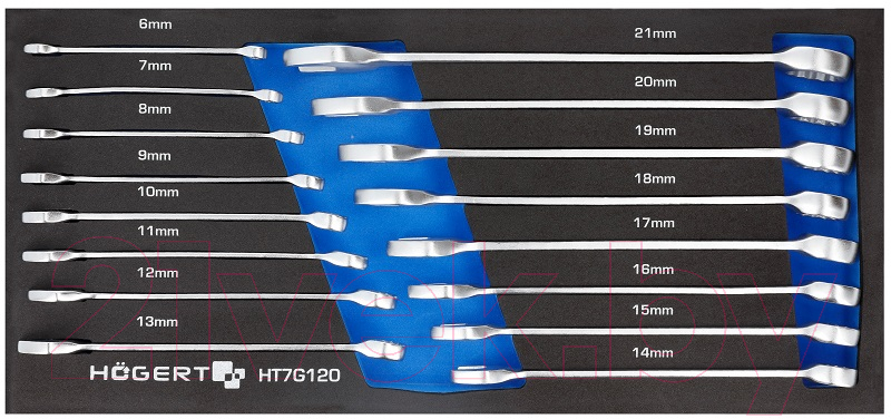 Набор ключей Hoegert HT7G120-1