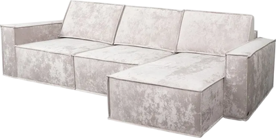 Диван угловой Мебельград Тулон-7 Стандарт (тиффани бежевый) - 