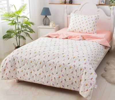 Комплект постельного белья с одеялом Sofi de Marko Зверушки мини / Дет-Ком-69
