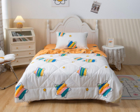 Комплект постельного белья с одеялом Sofi de Marko Листья / Дет-Ком-53 (желтый) - 