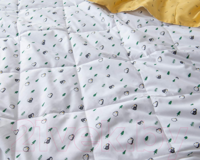 Комплект постельного белья с одеялом Sofi de Marko Пингвинята / Дет-Ком-63