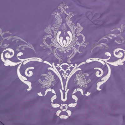 Комплект постельного белья с одеялом Sofi de Marko Изида 7Е Вышивка / 7Е-Ком-22В (фиолетовый)
