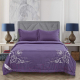 Комплект постельного белья с одеялом Sofi de Marko Изида 7Е Вышивка / 7Е-Ком-22В (фиолетовый) - 
