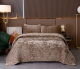 Набор текстиля для спальни Sofi de Marko Алира 160х220 / Пок-Ал-160х220к (капучино) - 