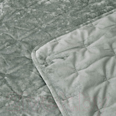 Набор текстиля для спальни Sofi de Marko Алира 240x260 / Пок-Ал-240x260из (изумрудный)