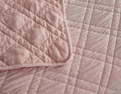 Набор текстиля для спальни Sofi de Marko Селена 240х260 / Пок-СЛп-240х260 (пудровый)