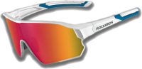 Очки солнцезащитные RockBros 10134WBL (белый/голубой) - 