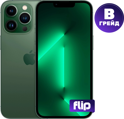 Смартфон восстановленный Apple iPhone 13 Pro 128GB Flip Грейд B (зеленый) - 