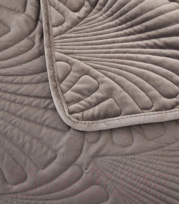 Набор текстиля для спальни Sofi de Marko Ариэль 240x280 / Пок-Ари-240x280с (серый)