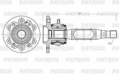 

Приводной вал, PDS0566
