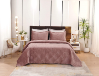 Набор текстиля для спальни Sofi de Marko Ариэль 240x260 / Пок-Ари-240x260чр (чайная роза) - 
