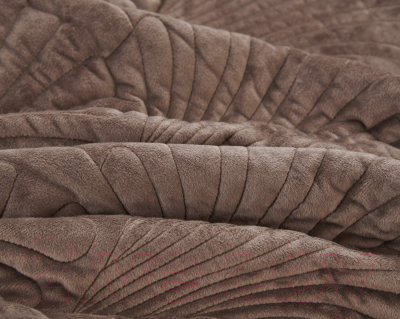 Набор текстиля для спальни Sofi de Marko Ариэль 240x280 / Пок-Ари-240x280к (капучино)