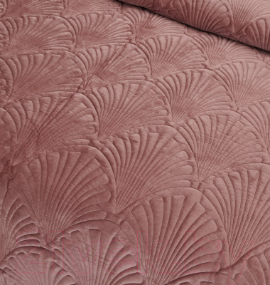 Набор текстиля для спальни Sofi de Marko Ариэль 240x280 / Пок-Ари-240x280чр (чайная роза)