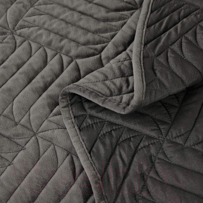Набор текстиля для спальни Sofi de Marko Армандо 240х260 / Пок-Арм-240х260тс (темно-серый)