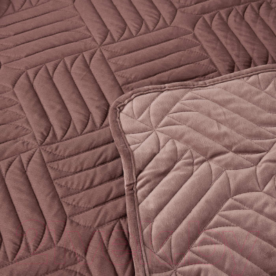 Набор текстиля для спальни Sofi de Marko Армандо 240х260 / Пок-Арм-240х260чр (чайная роза)