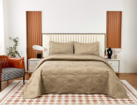 Набор текстиля для спальни Sofi de Marko Бенита 240x260 / Пок-Бн-240x260б (бежевый) - 