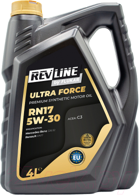 Моторное масло Revline Ultra Force RN17 5W30 / RUFRN175304 (4л)
