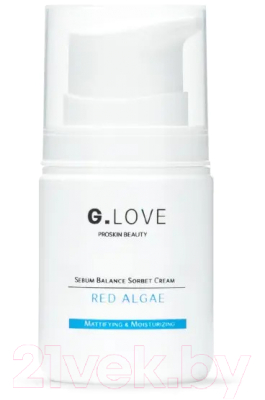 Крем для лица G.Love Sebum Balance Sorbet Cream Red Algae (50мл)