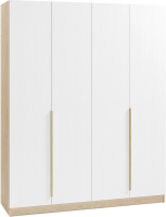 Шкаф Soma Lord Gold 160x200 (дуб сонома/белый) - 