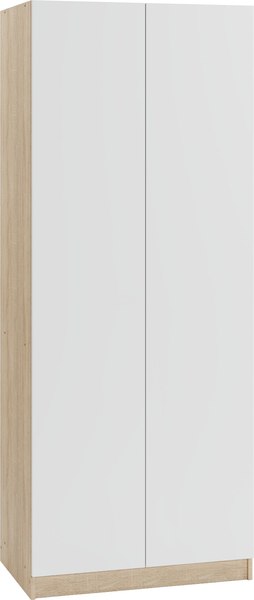 Шкаф Soma Lord Lite 80x200 (дуб сонома/белый)