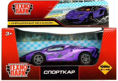 Автомобиль игрушечный Технопарк Спорткар / 2107C051-R1