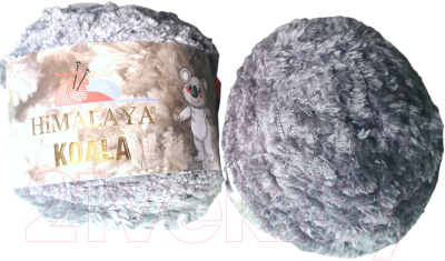 Набор пряжи для вязания Himalaya Koala / 75707 (2 мотка, серый)