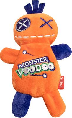 Игрушка для собак Gigwi Monster Voodoo Кукла Вуду 85055 (оранжевый)