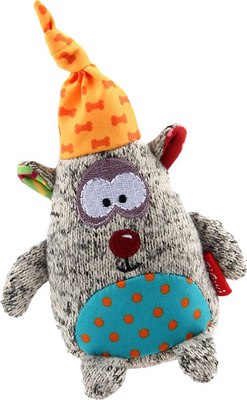 Игрушка для собак Gigwi Plush Friendz Медведь с пищалкой 75401