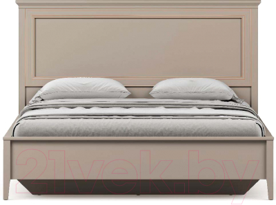 Двуспальная кровать Black Red White Classic LOZ160x200 с подъемным механизмом (глиняный серый)