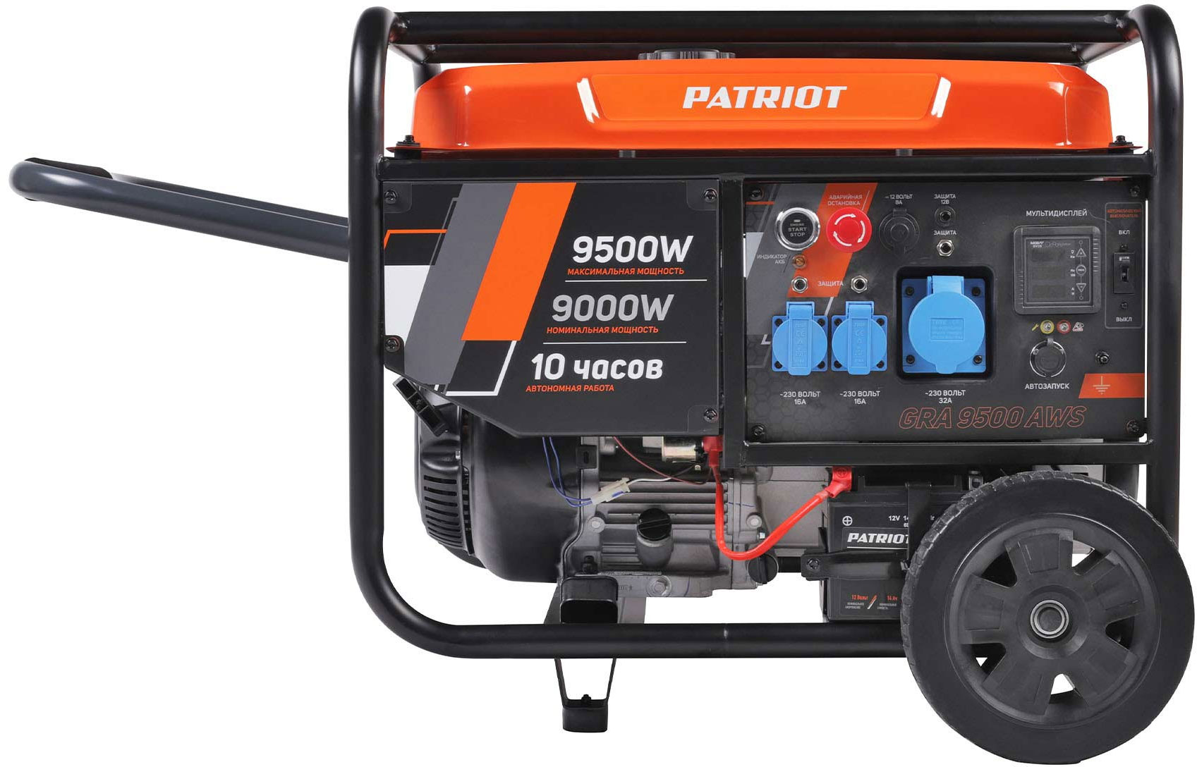 Бензиновый генератор PATRIOT GRA 9500AWS