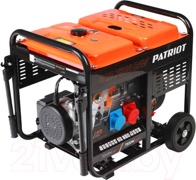 Дизельный генератор PATRIOT GRD 7500DAW (472732275)