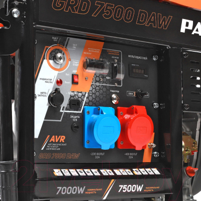 Дизельный генератор PATRIOT GRD 7500DAW (472732275)