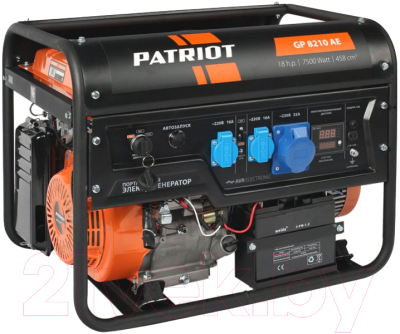 Бензиновый генератор PATRIOT GP 8210 AE (474101705)
