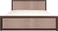 Двуспальная кровать Black Red White Коен LOZ160x200 с подъемным механизмом (венге магия/штрокс темный) - 