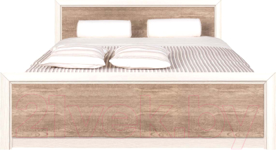 Двуспальная кровать Black Red White Коен LOZ160x200 с подъемным механизмом (ясень снежный)