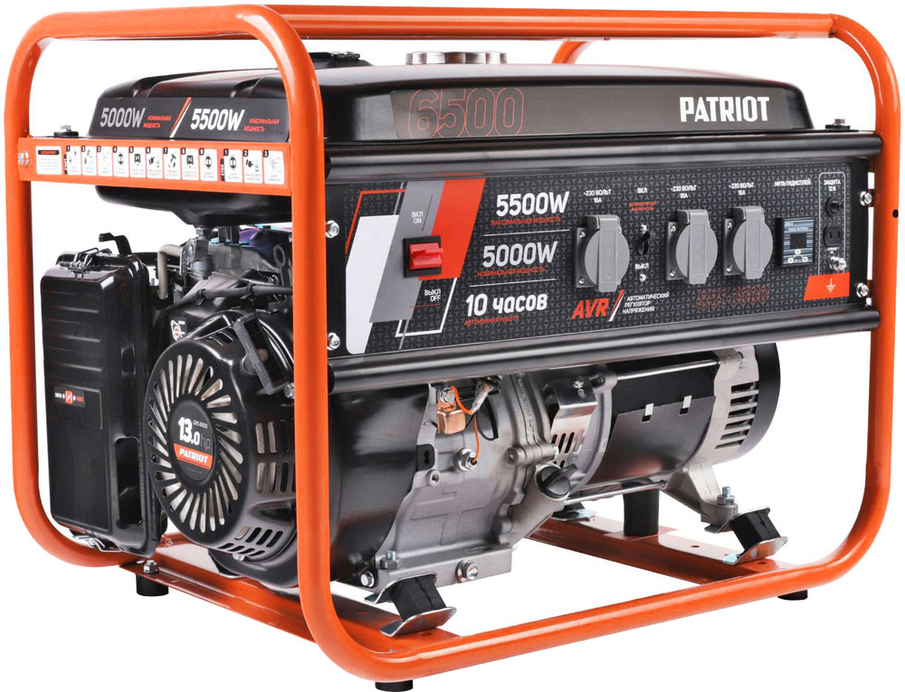 Бензиновый генератор PATRIOT GRS 6500