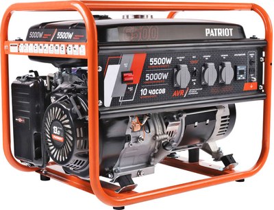 Бензиновый генератор PATRIOT GRS 6500 (476102266) - 