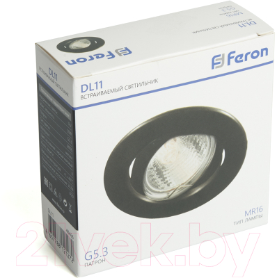 Точечный светильник Feron DL11 MR16 50W G5.3 / 48466