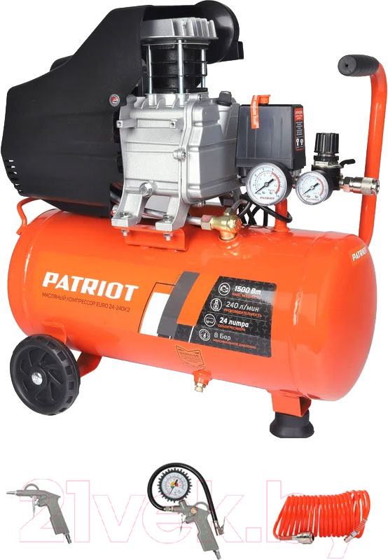 Воздушный компрессор PATRIOT EURO 24-240K2