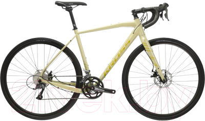 Велосипед Kross Esker 1.0 M 28 bei_gol g / KREK1Z28X21M007448 (L, бежевый/желтый)