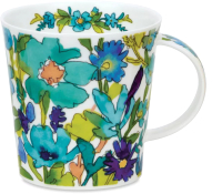 Кружка Dunoon Цветочный душ Кернгорм DNN78596295 (480мл,голубые цветы) - 