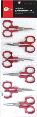 Набор ножниц для вышивания PIN PIN-1573 (5.5"-6, 6шт)
